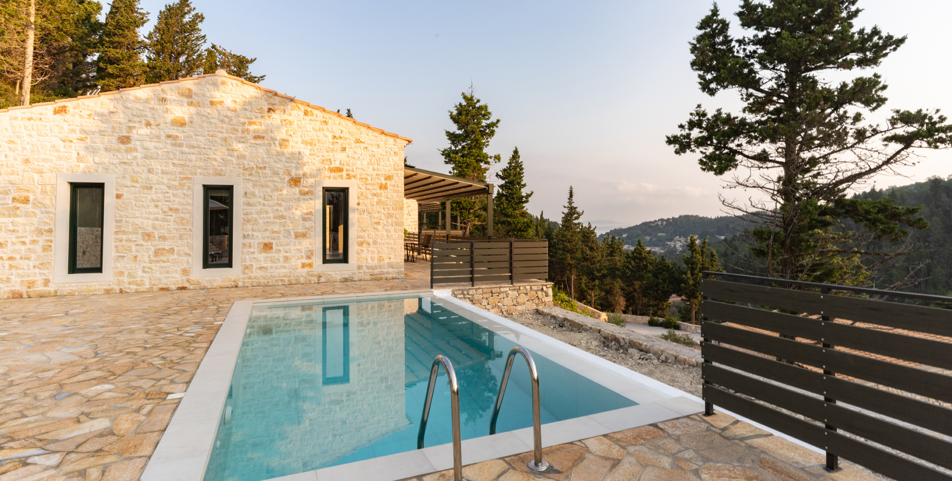 LUXURY VILLAS WITH HILLTOP VIEWS IN PAXOS